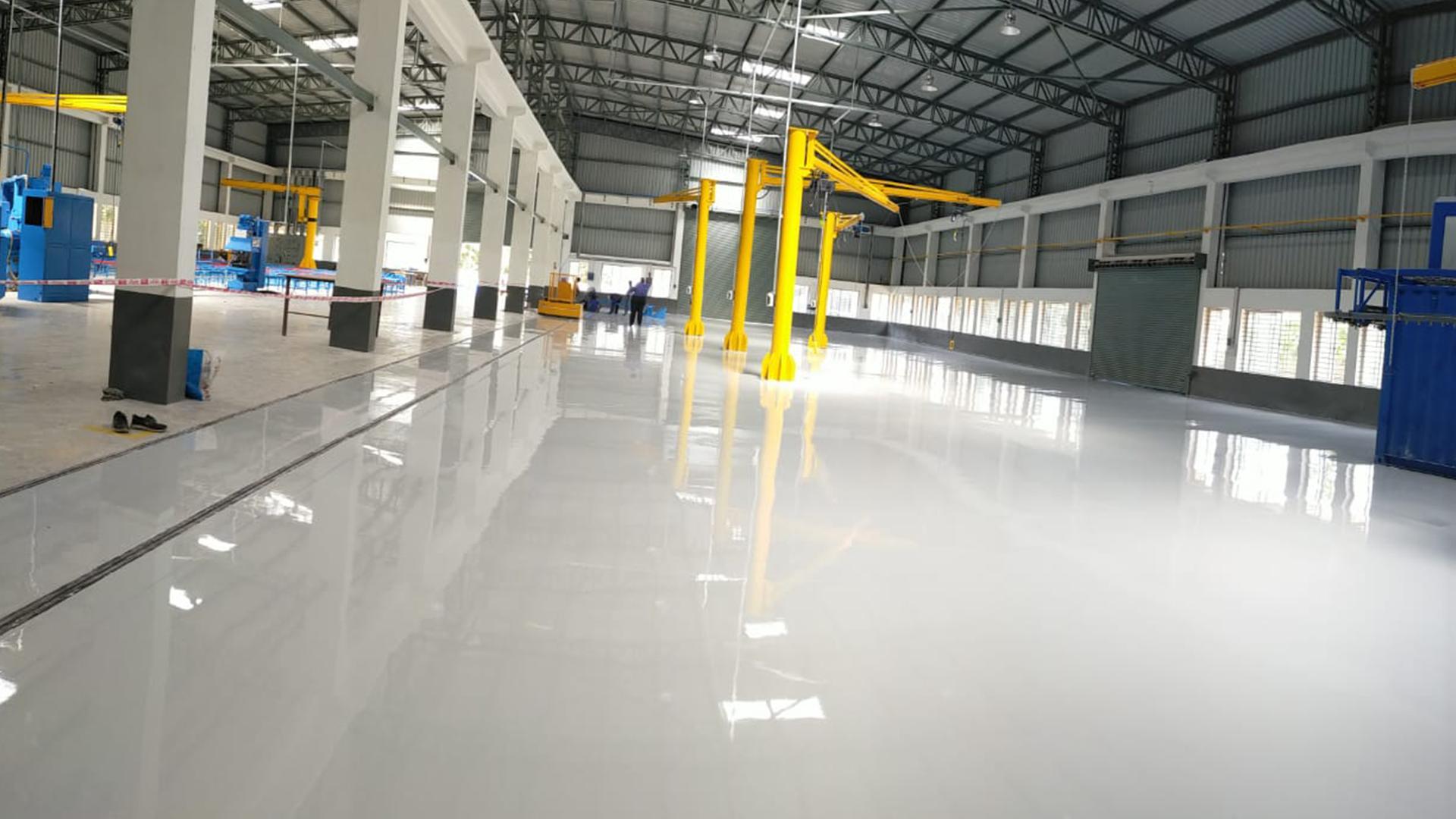  Epoxy floor coating contractor in Sarigam